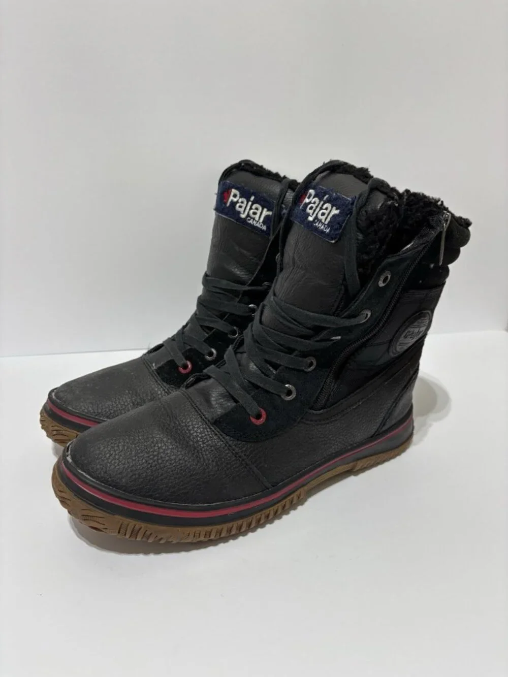 Pajar Men’s Trooper Black Winter Boots, Size US 10, EUR 44